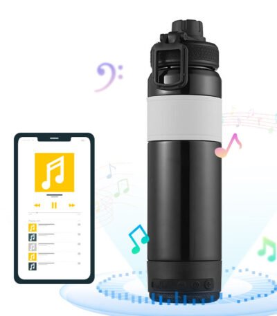 2-in-1 Wireless Bluetooth Speaker Water Bottle 550ML